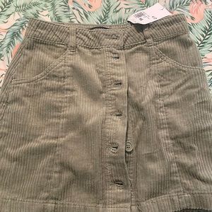 Sage Color skirt , never worn . Tag still on